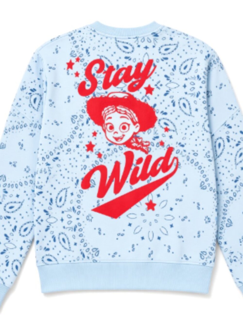 NEW Disney Pixar Women's Crewneck Toy Story Jessie Fleece Graphic Pullover Light - Picture 3 of 6